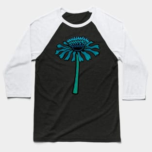 Blue Flower Indigenous WAWEZHI CANADA Baseball T-Shirt